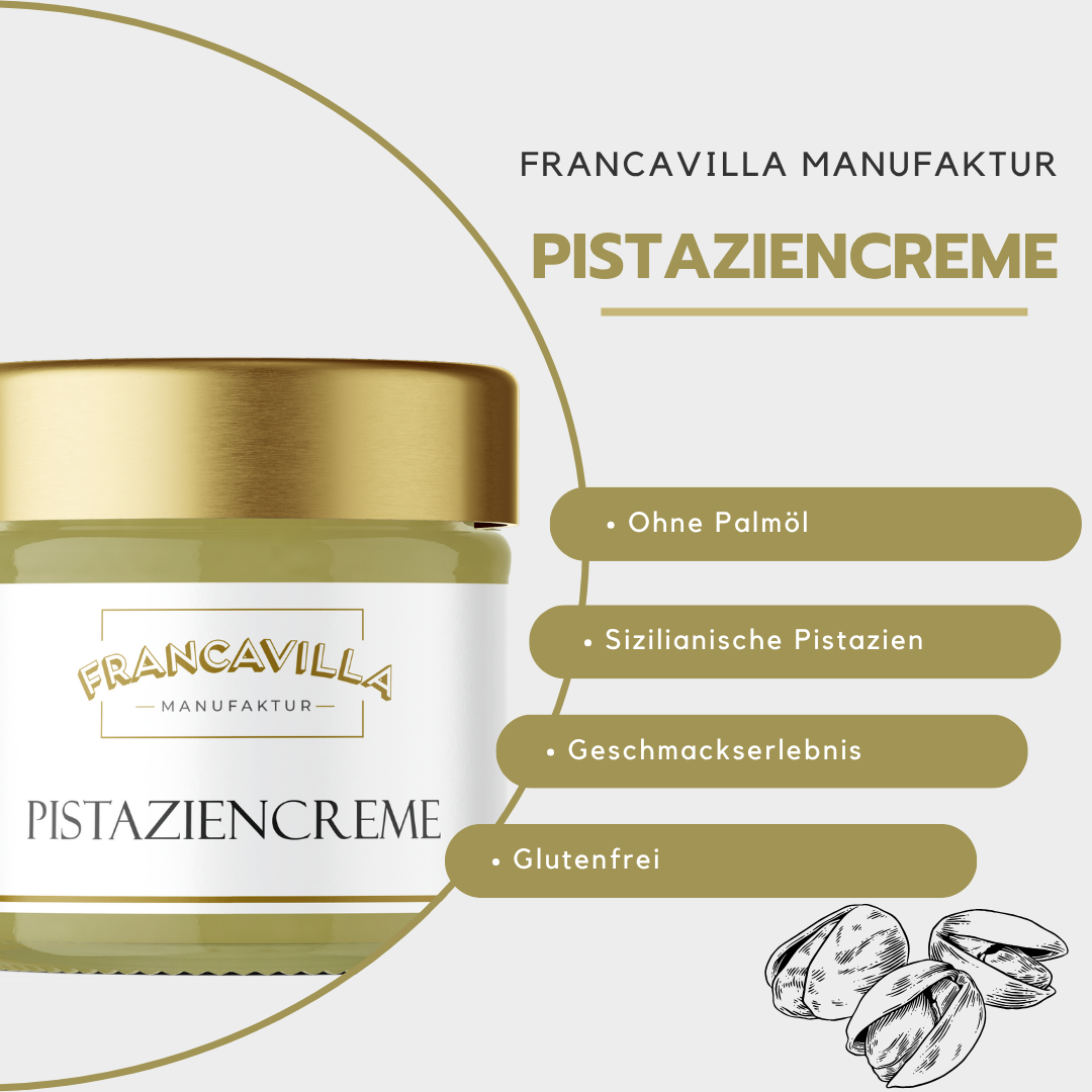 Francavilla Manufaktur Pistaziencreme (verschiedene Größen)