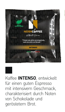 Italienischer Kaffee Intenso – 50 Cialde / ESE Pads | NER CAFFÈ
