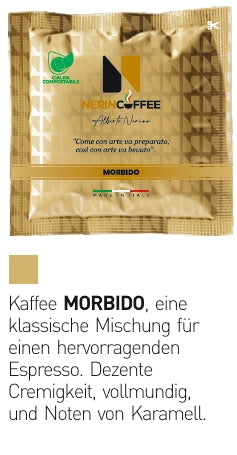 Italienischer Kaffee Intenso – 50 Cialde / ESE Pads | NER CAFFÈ