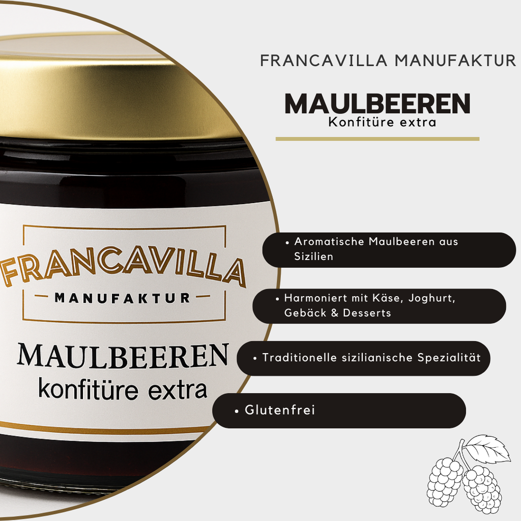 Maulbeeren Konfitüre extra