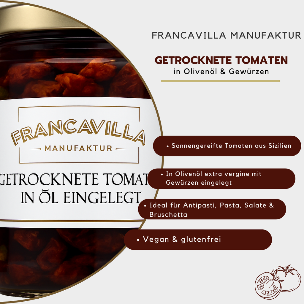 Getrocknete Tomaten in Öl 300 g