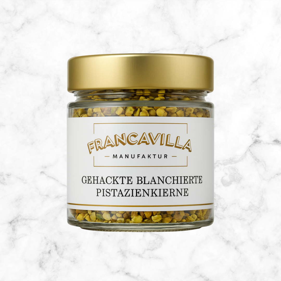 Gehackte blanchierte Pistazienkerne