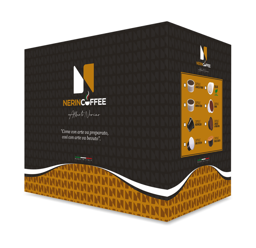 Italienischer Kaffee Intenso 100-150 Kapseln | Nerin Caffee
